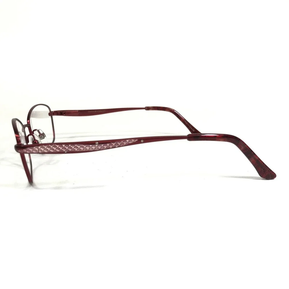 Dana Buchman Eyeglasses Frames BEVERLY CS Red Cat Eye Full Rim 50-17-130